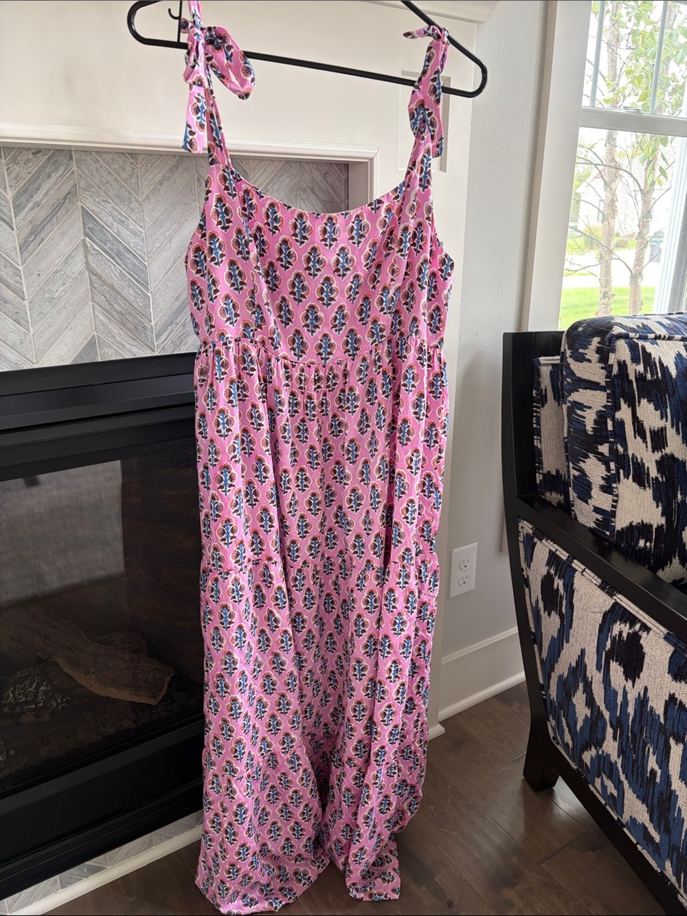 Evereve | Emerson Fry Jour Maxi Dress Pink Size L